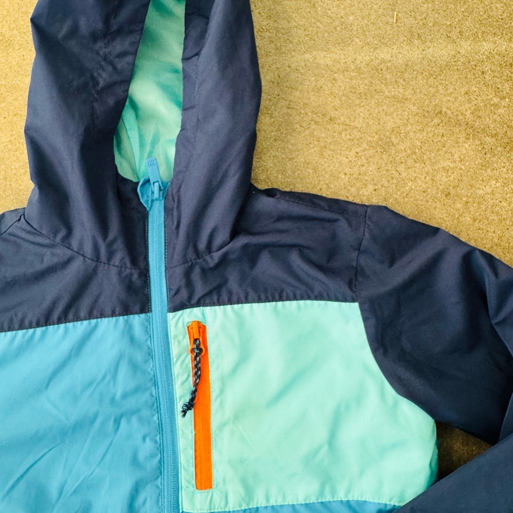 Kids Hooded Windbreaker - Picture 2 of 4